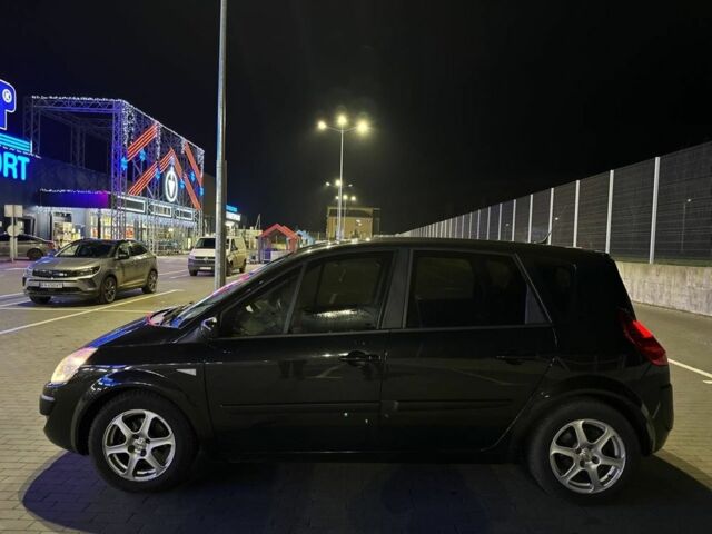 Черный Рено Сценик II, объемом двигателя 1.6 л и пробегом 170 тыс. км за 5200 $, фото 3 на Automoto.ua