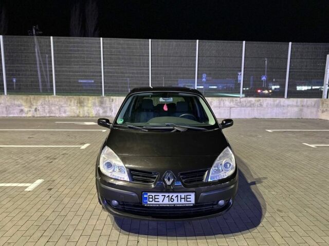 Черный Рено Сценик II, объемом двигателя 1.6 л и пробегом 170 тыс. км за 5200 $, фото 7 на Automoto.ua