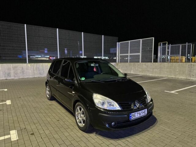 Черный Рено Сценик II, объемом двигателя 1.6 л и пробегом 170 тыс. км за 5200 $, фото 5 на Automoto.ua