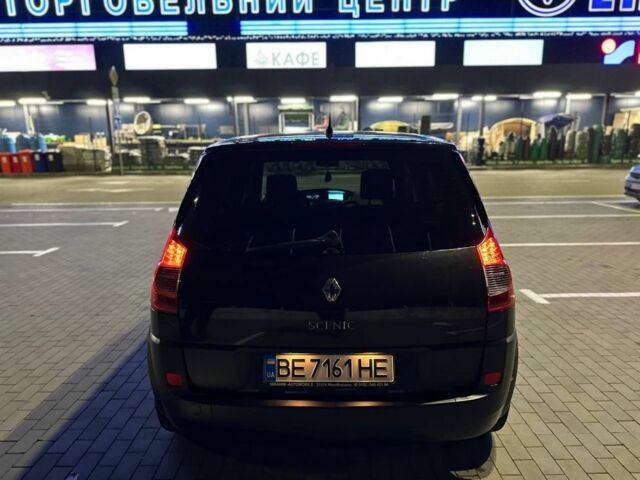 Черный Рено Сценик II, объемом двигателя 1.6 л и пробегом 170 тыс. км за 5200 $, фото 2 на Automoto.ua