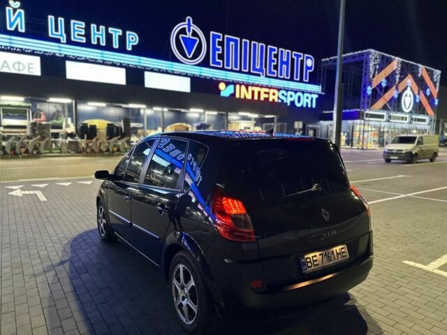Черный Рено Сценик II, объемом двигателя 1.6 л и пробегом 170 тыс. км за 5200 $, фото 1 на Automoto.ua