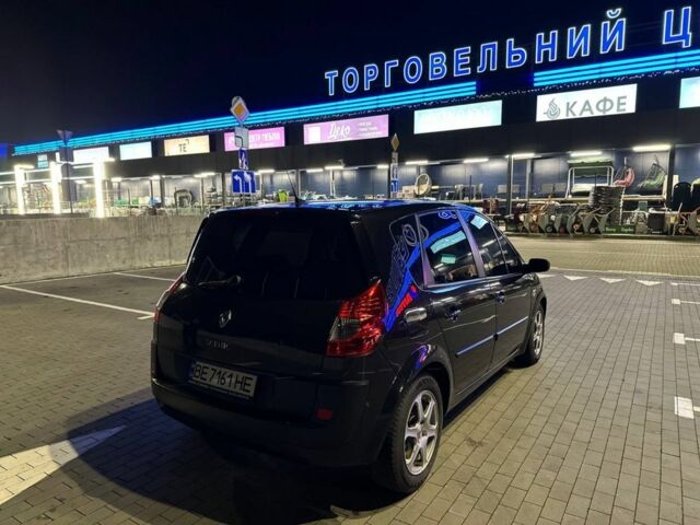 Черный Рено Сценик II, объемом двигателя 1.6 л и пробегом 170 тыс. км за 5200 $, фото 4 на Automoto.ua