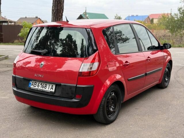 Рено Сценик II 2004 в Виннице на Automoto.ua Красный Рено Сценик II, объемом двигателя 1.6 л и пробегом 294 тыс. км за 4200 $, фото 15 на Automoto.ua