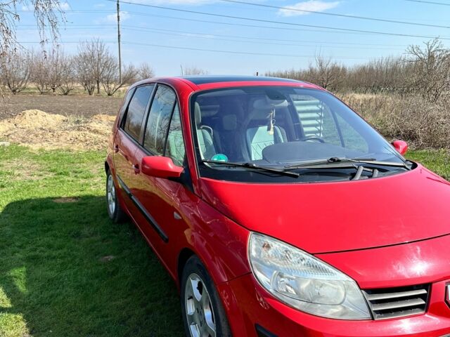 Червоний Рено Сценік II, об'ємом двигуна 2 л та пробігом 163 тис. км за 5000 $, фото 1 на Automoto.ua