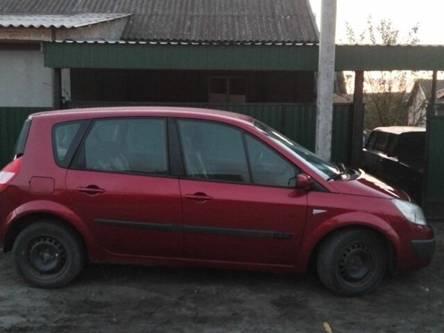 Рено Сценик II 2004 в Славуте на Automoto.ua Красный Рено Сценик II, объемом двигателя 1.6 л и пробегом 280 тыс. км за 3500 $, фото 2 на Automoto.ua