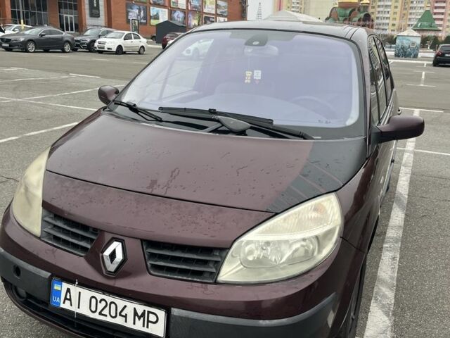 Красный Рено Сценик II, объемом двигателя 1.5 л и пробегом 292 тыс. км за 3200 $, фото 2 на Automoto.ua