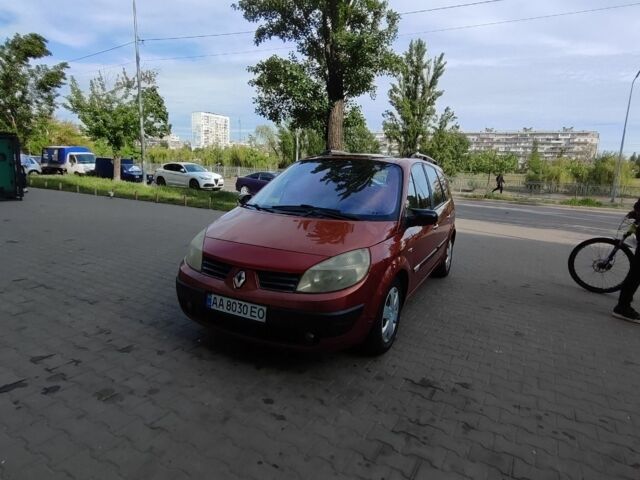 Рено Сценік II 2005 у Києві на Automoto.ua Червоний Рено Сценік II, об'ємом двигуна 2 л та пробігом 280 тис. км за 3500 $, фото 8 на Automoto.ua