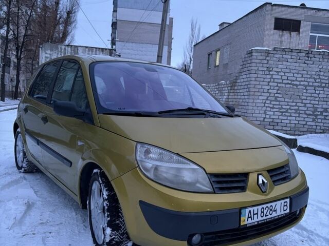 Жовтий Рено Сценік II, об'ємом двигуна 1.6 л та пробігом 230 тис. км за 4800 $, фото 1 на Automoto.ua