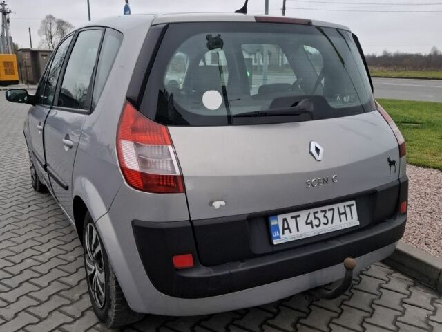 Сірий Рено Сценік II, об'ємом двигуна 1.5 л та пробігом 220 тис. км за 3200 $, фото 4 на Automoto.ua