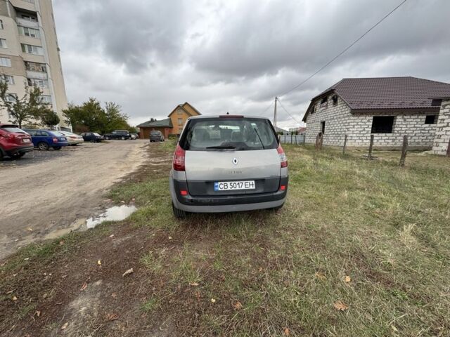 Рено Сценик II 2005 в Чернигове на Automoto.ua Серый Рено Сценик II, объемом двигателя 1.6 л и пробегом 190 тыс. км за 4900 $, фото 4 на Automoto.ua