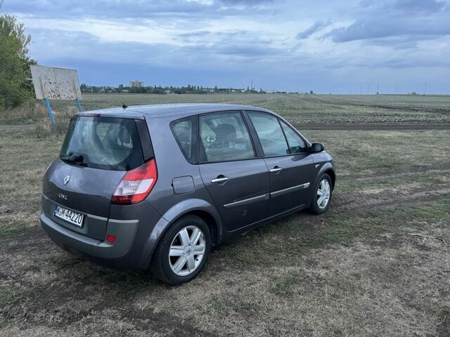 Сірий Рено Сценік II, об'ємом двигуна 1.9 л та пробігом 320 тис. км за 2600 $, фото 3 на Automoto.ua