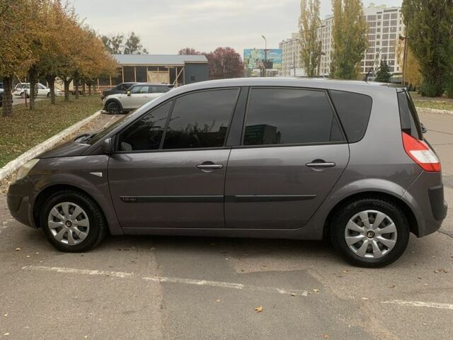 Сірий Рено Сценік II, об'ємом двигуна 1.6 л та пробігом 210 тис. км за 5300 $, фото 1 на Automoto.ua