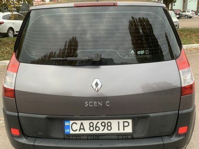 Сірий Рено Сценік II, об'ємом двигуна 1.6 л та пробігом 210 тис. км за 5300 $, фото 3 на Automoto.ua