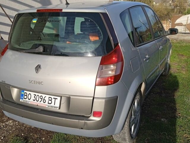 Сірий Рено Сценік II, об'ємом двигуна 1.5 л та пробігом 350 тис. км за 3200 $, фото 2 на Automoto.ua
