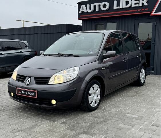 Сірий Рено Сценік II, об'ємом двигуна 1.6 л та пробігом 248 тис. км за 4999 $, фото 9 на Automoto.ua