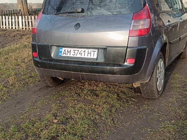 Серый Рено Сценик II, объемом двигателя 1.6 л и пробегом 2 тыс. км за 3900 $, фото 3 на Automoto.ua