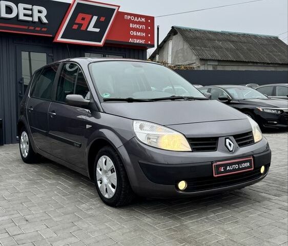 Сірий Рено Сценік II, об'ємом двигуна 1.6 л та пробігом 248 тис. км за 4999 $, фото 1 на Automoto.ua