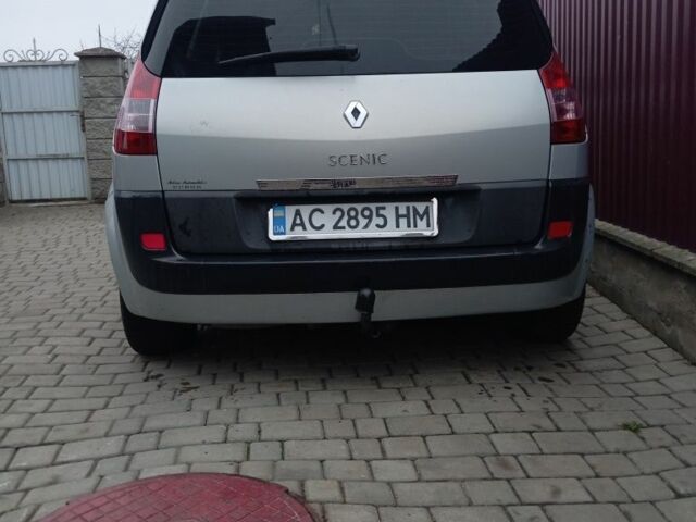 Серый Рено Сценик II, объемом двигателя 1.5 л и пробегом 375 тыс. км за 3450 $, фото 2 на Automoto.ua