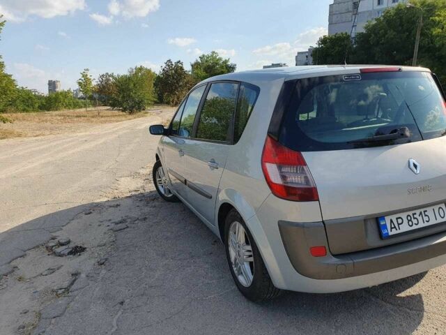 Серый Рено Сценик II, объемом двигателя 1.6 л и пробегом 193 тыс. км за 5300 $, фото 4 на Automoto.ua