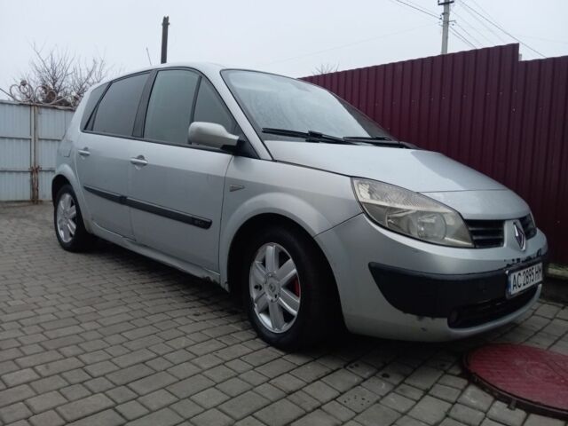 Серый Рено Сценик II, объемом двигателя 1.5 л и пробегом 375 тыс. км за 3450 $, фото 9 на Automoto.ua