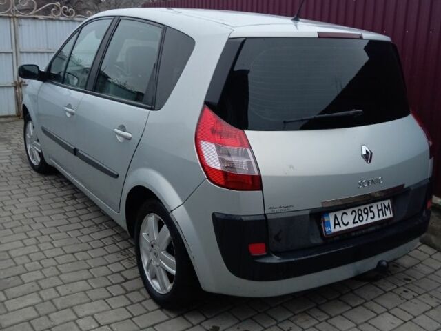 Серый Рено Сценик II, объемом двигателя 1.5 л и пробегом 375 тыс. км за 3450 $, фото 3 на Automoto.ua