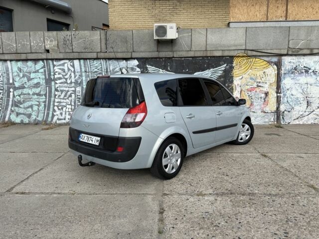 Сірий Рено Сценік II, об'ємом двигуна 1.6 л та пробігом 220 тис. км за 4550 $, фото 7 на Automoto.ua