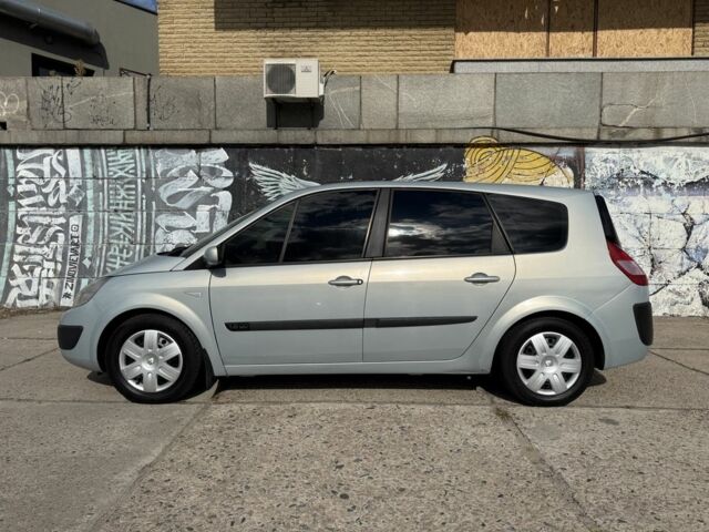 Сірий Рено Сценік II, об'ємом двигуна 1.6 л та пробігом 220 тис. км за 4550 $, фото 12 на Automoto.ua