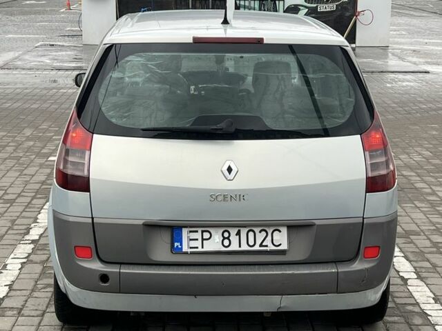 Серый Рено Сценик II, объемом двигателя 1.9 л и пробегом 350 тыс. км за 1650 $, фото 4 на Automoto.ua