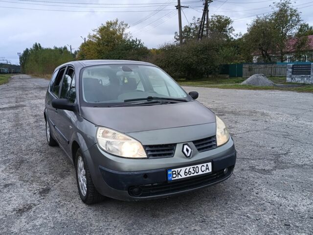 Серый Рено Сценик II, объемом двигателя 1.5 л и пробегом 370 тыс. км за 3350 $, фото 6 на Automoto.ua