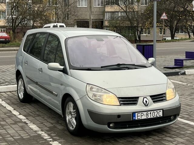 Серый Рено Сценик II, объемом двигателя 1.9 л и пробегом 350 тыс. км за 1650 $, фото 2 на Automoto.ua