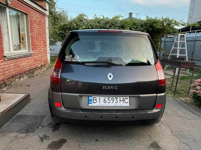 Рено Сценік II 2004 у Полтаві на Automoto.ua Сірий Рено Сценік II, об'ємом двигуна 1.6 л та пробігом 291 тис. км за 5000 $, фото 9 на Automoto.ua