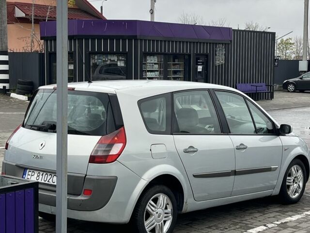 Серый Рено Сценик II, объемом двигателя 1.9 л и пробегом 350 тыс. км за 1650 $, фото 5 на Automoto.ua