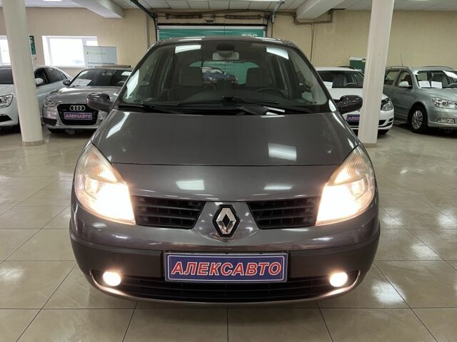 Серый Рено Сценик II, объемом двигателя 1.6 л и пробегом 183 тыс. км за 5200 $, фото 7 на Automoto.ua