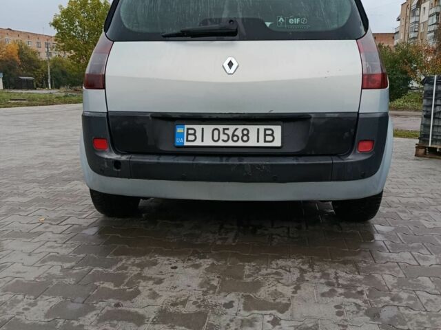 Рено Сценік II 2004 у Черкасах на Automoto.ua Сірий Рено Сценік II, об'ємом двигуна 1.5 л та пробігом 353 тис. км за 2800 $, фото 4 на Automoto.ua