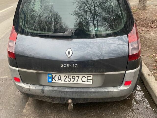 Сірий Рено Сценік II, об'ємом двигуна 1.5 л та пробігом 159 тис. км за 2500 $, фото 1 на Automoto.ua