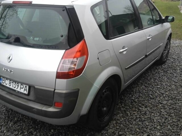 Сірий Рено Сценік II, об'ємом двигуна 2 л та пробігом 91 тис. км за 4600 $, фото 3 на Automoto.ua
