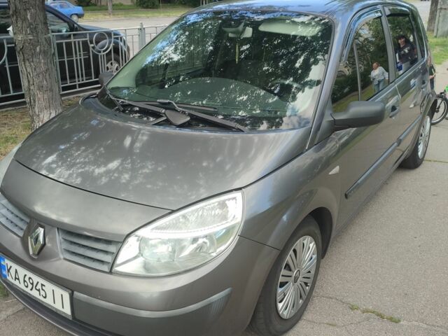 Сірий Рено Сценік II, об'ємом двигуна 1.6 л та пробігом 360 тис. км за 4500 $, фото 9 на Automoto.ua