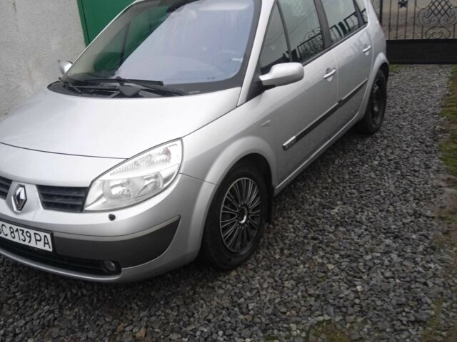 Сірий Рено Сценік II, об'ємом двигуна 2 л та пробігом 91 тис. км за 4600 $, фото 2 на Automoto.ua