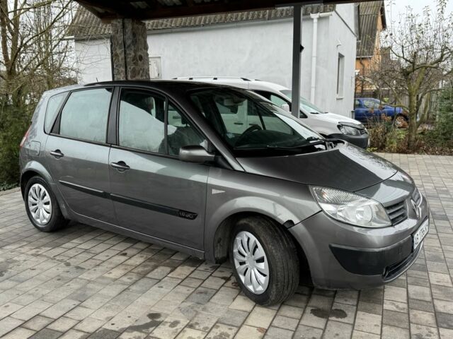 Серый Рено Сценик II, объемом двигателя 1.9 л и пробегом 220 тыс. км за 3450 $, фото 4 на Automoto.ua