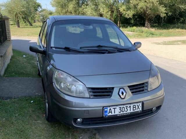 Серый Рено Сценик II, объемом двигателя 1.5 л и пробегом 189 тыс. км за 4500 $, фото 1 на Automoto.ua