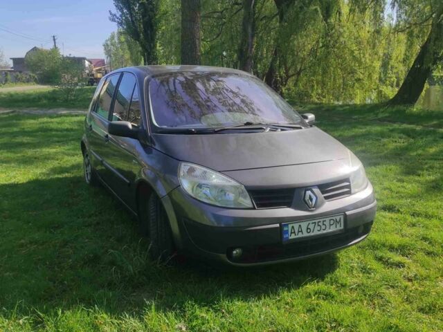 Рено Сценік II 2005 у Києві на Automoto.ua Сірий Рено Сценік II, об'ємом двигуна 1.6 л та пробігом 165 тис. км за 4650 $, фото 4 на Automoto.ua