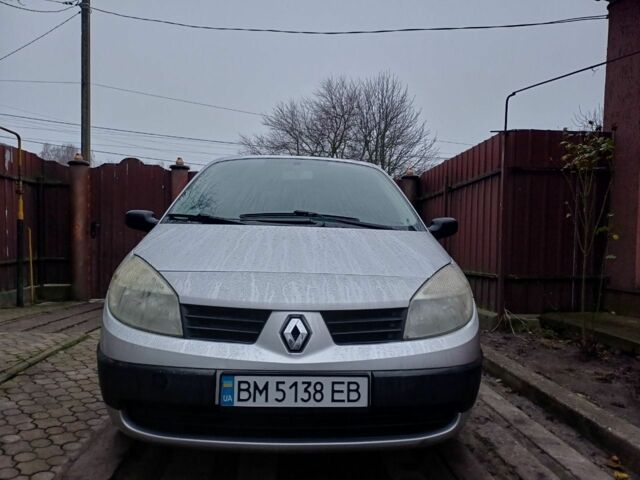 Серый Рено Сценик II, объемом двигателя 1.6 л и пробегом 305 тыс. км за 4300 $, фото 5 на Automoto.ua