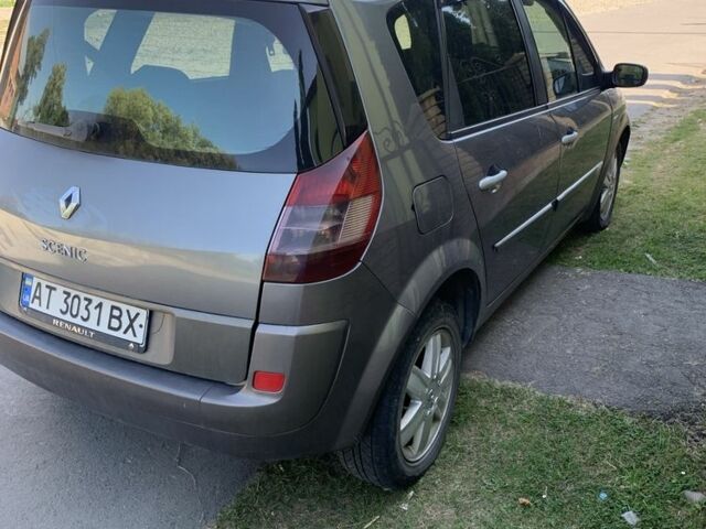 Серый Рено Сценик II, объемом двигателя 1.5 л и пробегом 189 тыс. км за 4500 $, фото 5 на Automoto.ua