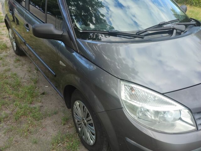 Сірий Рено Сценік II, об'ємом двигуна 1.6 л та пробігом 360 тис. км за 4500 $, фото 10 на Automoto.ua