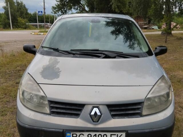 Серый Рено Сценик II, объемом двигателя 1.6 л и пробегом 180 тыс. км за 3500 $, фото 16 на Automoto.ua