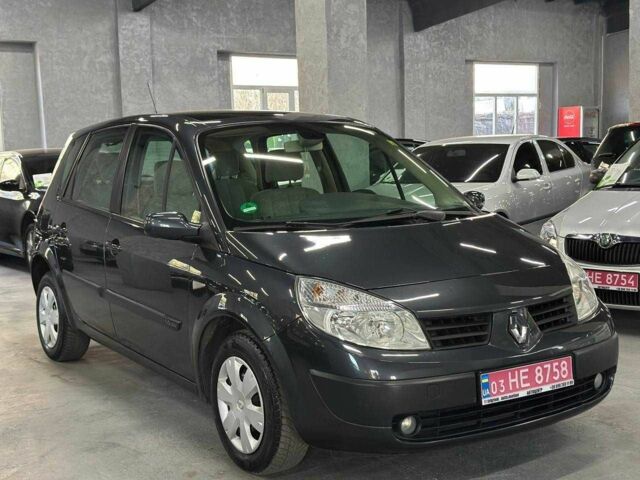 Серый Рено Сценик II, объемом двигателя 1.6 л и пробегом 175 тыс. км за 5699 $, фото 9 на Automoto.ua