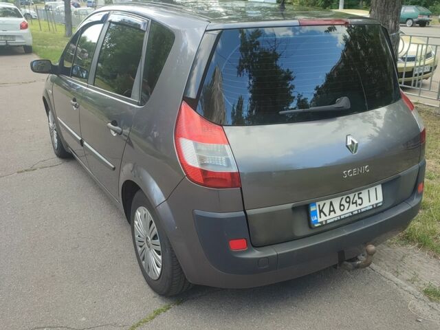Сірий Рено Сценік II, об'ємом двигуна 1.6 л та пробігом 360 тис. км за 4500 $, фото 12 на Automoto.ua