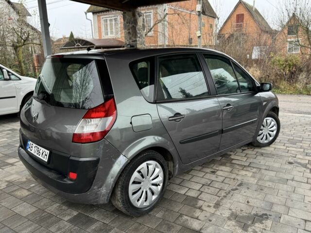 Серый Рено Сценик II, объемом двигателя 1.9 л и пробегом 220 тыс. км за 3450 $, фото 3 на Automoto.ua