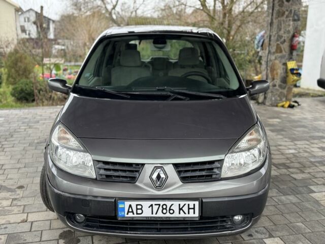 Серый Рено Сценик II, объемом двигателя 1.9 л и пробегом 220 тыс. км за 3450 $, фото 1 на Automoto.ua