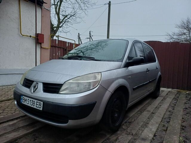 Серый Рено Сценик II, объемом двигателя 1.6 л и пробегом 305 тыс. км за 4300 $, фото 2 на Automoto.ua